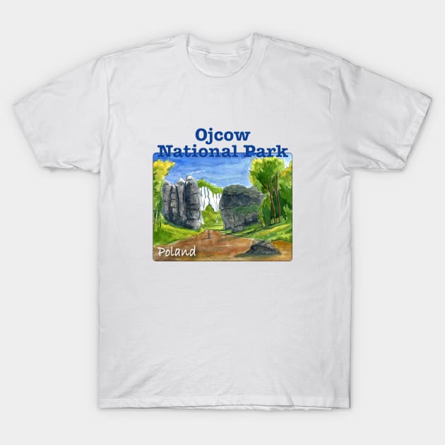 Ojcow National Park, Poland T-Shirt by MMcBuck